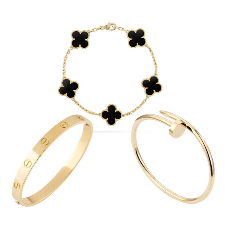 3-Delta Bracelet Set "Maxim"
