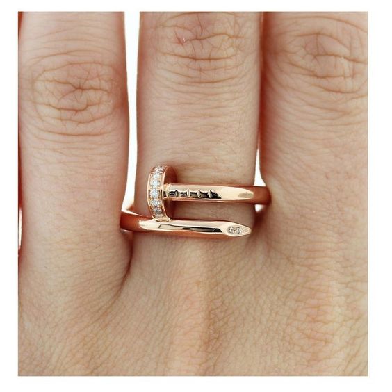 SPIKE | Ring in Rose Gold Prestige