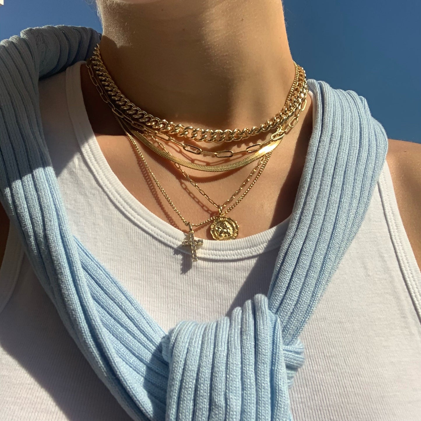EXCLUSIV | Elegance Cross Necklace