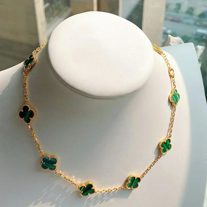 CLOVER | 10 Motivational Green Necklace