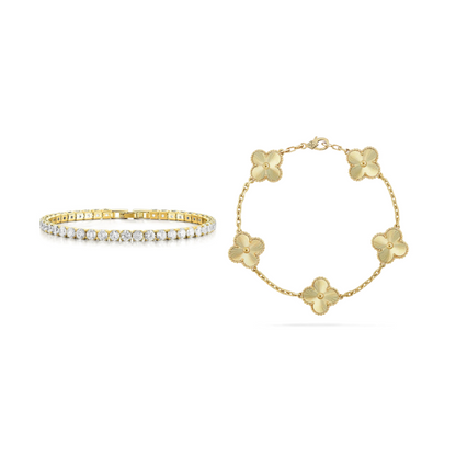 2-piece bracelet set "Uno"